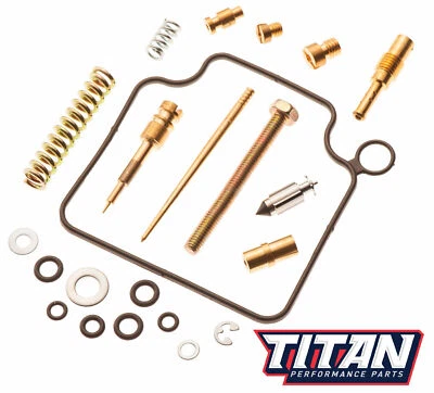 Kit de reparación de reconstrucción de carburador de carburador Titan calidad OEM para Honda TRX 350 Rancher Foto 1 de 2