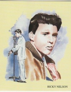 Music Card - Ricky Nelson