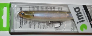 ima skimmer bass topwater walking pencil bait spook 4.5" ghost minnow - Picture 1 of 3