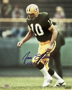 JAN STENERUD SIGNED GREEN BAY PACKERS 8X10 PHOTO - Picture 1 of 1