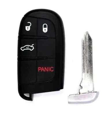 OEM Unlocked Chrysler Dodge Keyless Remote Smart key Fob M3M-40821302 Reshelled - Image 1 of 4