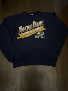 Vintage Notre Dame Fighting Irish Men’s Sweatshirt Size 2XL TNT By Trau&Loevner - Picture 1 of 6