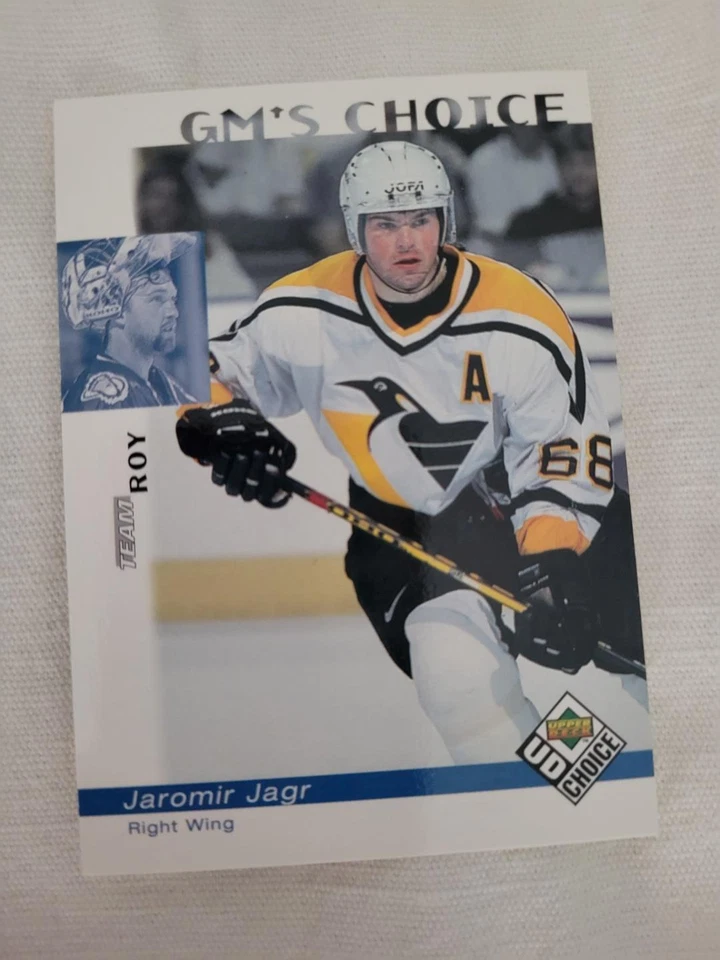 1997-98 UD Choice #226 Jaromir Jagr ~ Pittsburgh Penguins ~ NHL Trading Card - Image 1 of 1