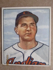 Tarjeta de béisbol Bowman 1950 #233 Cleveland Indians Allie Clark - Imagen 1 de 6