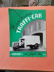 1950's? Brockway Trucks Traffi-Cab  Brochure  - Picture 1 of 5
