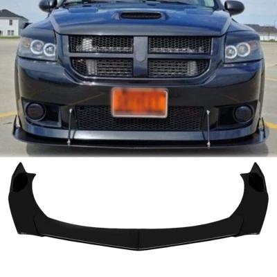 Coupe Sedan Car Front Bumper Lip Spoiler Splitter Body For Dodge Caliber SRT Foto 1 de 4