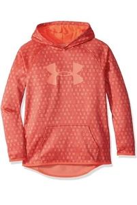 UNDER ARMOUR UA Mädchen Fleece All Over Print Fleece Hoodie Beta Rot - Jugend Medium - Bild 1 von 3