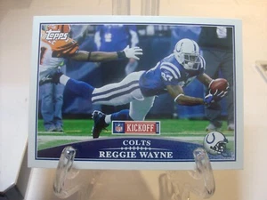 2009 Topps Kickoff Football #15 - Reggie Wayne - Indianapolis Colts (2511) - Picture 1 of 2