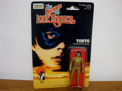 NOS GABRIEL 1980 TONTO The Legend of the Lone Ranger Poseable Action Figure! Cover