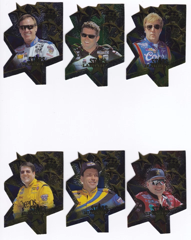 1998 Stealth STARS DIE-CUT #N17 Rusty Wallace BV$24!! SWEET CARD! ONE CARD ONLY! - Image 1 of 4