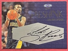 1999-00 Fleer Ultra Fresh Ink Auto Jalen Rose 176/500 Pacers