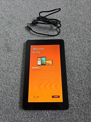 Amazon Kindle Fire 7 8gb WiFi (5th Generation) SV98LN-Black - Image 1 of 4