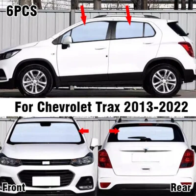 6X Parabrisas de privacidad para ventana delantera trasera para Chevrolet Trax 2013-22 Foto 1 de 4