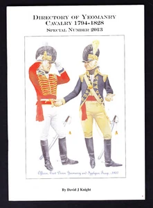 Directory of Yeomanry Cavalry 1794-1828 Special Number 2013 by David Knight - Picture 1 of 1