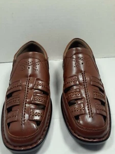  Stacy Adams Apollo Fisherman Sandalen Cognac 7,5 M - Bild 1 von 10