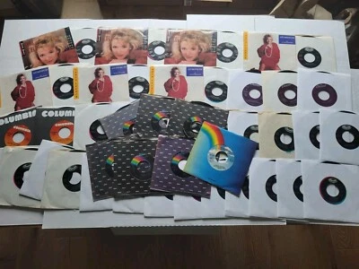 TANYA TUCKER Lot of 40 Delta Dawn Girls Like Me Just Another Love COUNTRY 7" 45s - Image 1 of 4