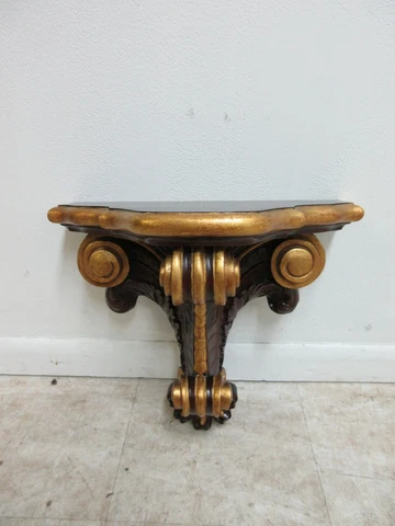 Maitland Smith French regency Carved Wall Sconce Shelf Display B Cover