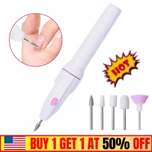 Kit macchina per pedicure manicure professionale portatile trapano per file unghie - Foto 1 di 12
