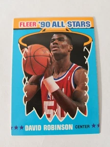 1989-90 Fleer David Robinson Rookie '90 All Star 10 of 12 - Picture 1 of 3