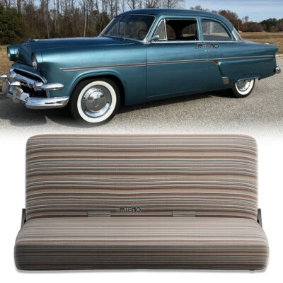 Cubiertas de asiento de banco con manta de sillín para camioneta Ford Crestline sedán 1954 tamaño completo  Foto 1 de 4