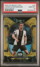 PSA 10 POP 1 Lukas Klostermann Select FIFA GOLD Mojo 1/10 Germany #23 Non-Auto