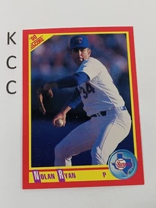 1990 Score #250 Nolan Ryan Texas Rangers - Picture 1 of 2