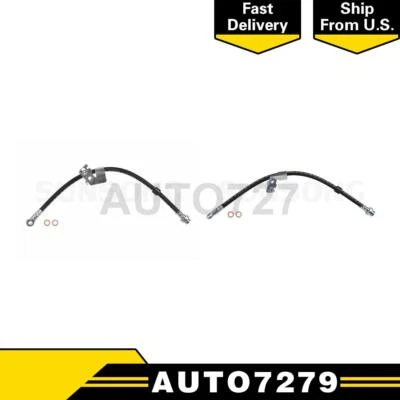 Par delantero Sunsong línea de freno manguera hidráulica para Chrysler 200 2011-2014 Foto 1 de 4