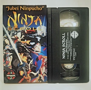Ninja Scroll (VHS, 1993/1995) - original Japanese dialogue w/ English subtitles - Picture 1 of 2