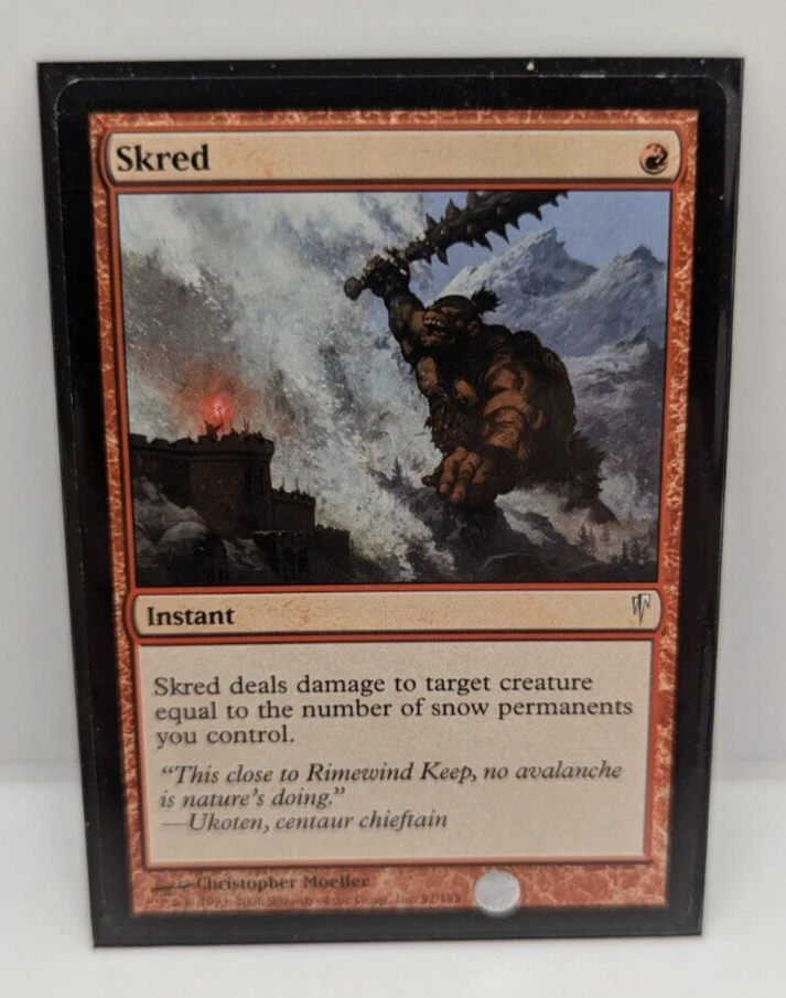 MTG Skred Coldsnap 97/155 Regular Common LP - Image 1 of 1