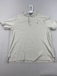 Camisa polo Ralph Lauren para hombre M marrón mediana poni calce clásico manga corta - Imagen 1 de 13