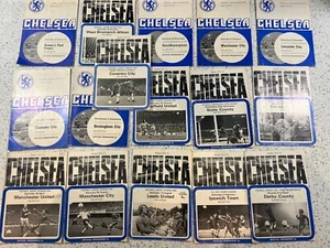 16 Chelsea League Home Programmes, from 1972/73 & 73/74 all different, see notes - Picture 1 of 1