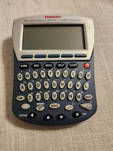 Franklin DBE-1470 Electronic Edition Spanish English Translator & Dictionary - Picture 1 of 5