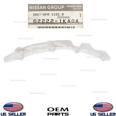 Genuine Bumper Front Bracket Mounting Passenger Side ⭐OEM⭐ NISSAN JUKE 2011-2014 - Image 1 of 2