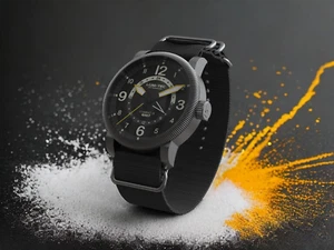 Lum-tec Watch Combat B59 GMT Auto w/ 2-yr warranty, 2 straps, Made in USA! 43mm - Picture 1 of 8