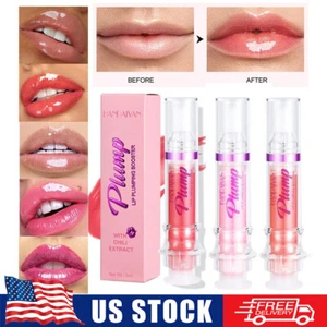 US Mirror Lip Plumper Extreme Lip Gloss Plump Volume Bigger Lip Moisturizing - Picture 1 of 25