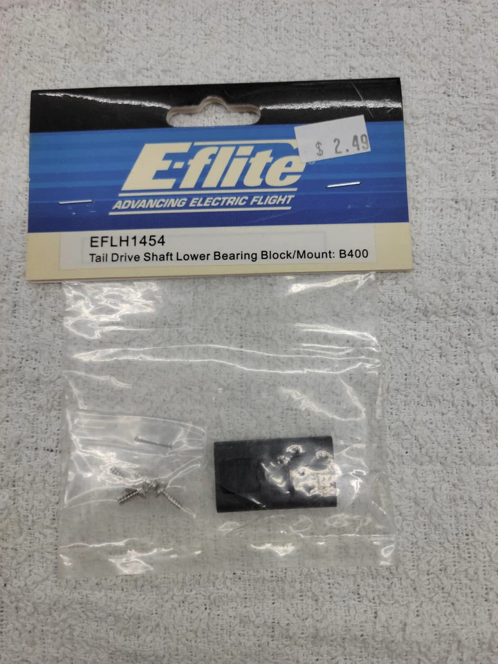 E-Flite EFLH1454 Tail Drive Lower Bearing Block Blade 400