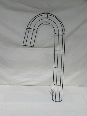 Bastón de caramelo forma de alambre decoración 20 pulgadas Navidad metal guirnalda jardines florales Foto 1 de 3