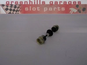 Greenhills Scalextric Ferrari 643 F1 Rear Axle and Gold Wheels - Used P6266 - Picture 1 of 1