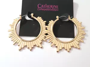 CATHERINE MALANDRINO GOLD SONNE CREOLEN - Bild 1 von 1
