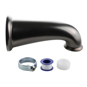 Danco 10320 8"Decorative Tub Spout with Pull Down Diverter in Oil Rubbed Bronze - Picture 1 of 10