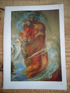 Pieta von Salvador Dali. 1997 14" x 10" BLIBRIS KUNSTDRUCK - Bild 1 von 3