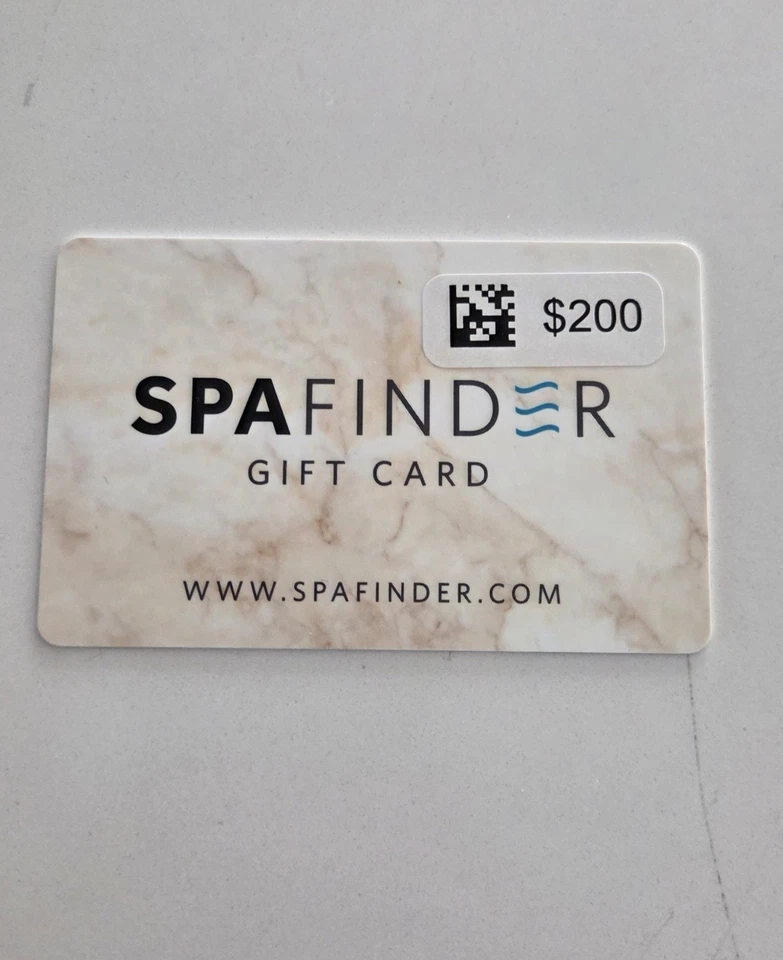 Spa Finder Gift Card $200 - Image 1 of 3