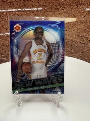 2023 Topps Chrome McDonald's All American - New Waves Jadyn Donovan #NW-15 (RC) - Image 1 of 2