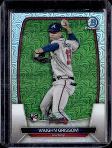 2023 Bowman #42 Vaughn Grissom Mojo Refractors - Picture 1 of 2