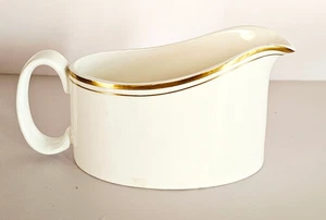 Crema Royal Doulton Venice Gold - China de hueso descontinuada - Borde dorado - Imagen 1 de 5