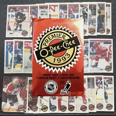 Tarjetas coleccionables O-Pee-Chee Premier 1992-93 completa tu conjunto tú eliges Eric Lindros Foto 1 de 3