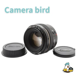 Canon EF 50mm f/1.4 USM Lens Autofocus Issue with Front & Rear Caps Clean Glass - Picture 1 of 10