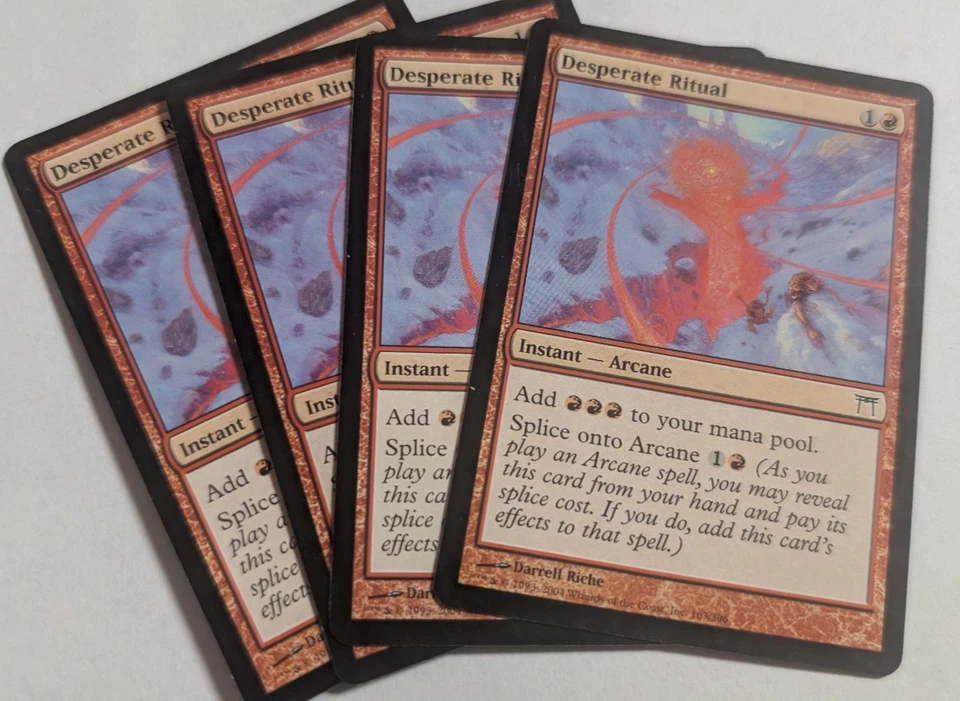 4x Desperate Ritual PLAYSET Champions of Kamigawa Regular - Image 1 of 1