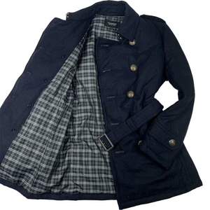 Burberry Black Label Napoleon Daunenmantel mit Pferdelogo, Größe 36 - Bild 1 von 24