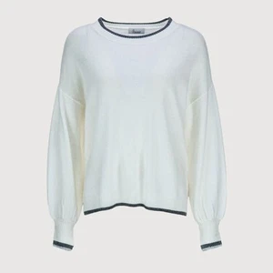 Princess Goes Hollywood Women's Sweater 242-119050 Clear White Size 36 - 44 NEW Pr - Picture 1 of 1
